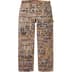 Supreme Dash Snow Double Knee Painter Pant - Multicolor (front)