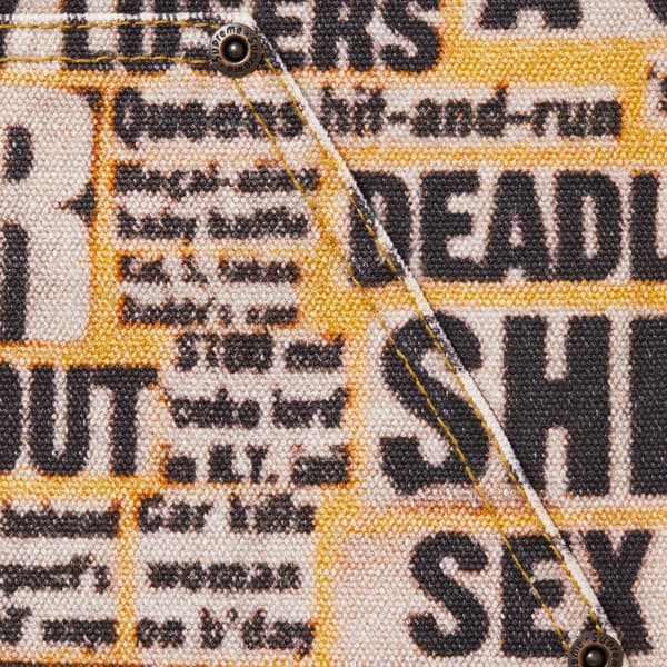 Supreme Dash Snow Double Knee Painter Pant - Multicolor (front)