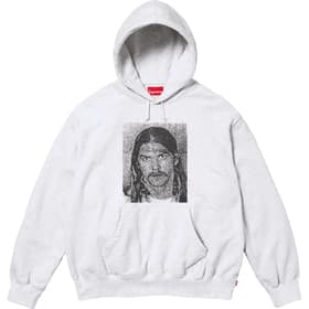 Supreme Dash Snow Hooded Sweatshirt Ash Grey