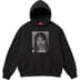 Supreme Dash Snow Hooded Sweatshirt - Black (front)