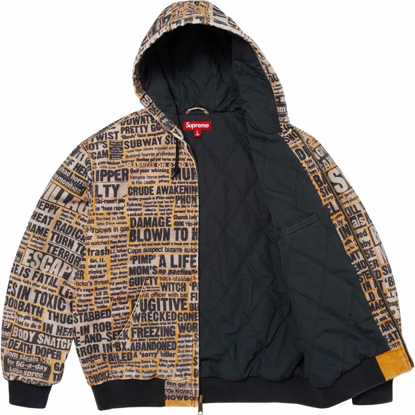 Supreme Dash Snow Hooded Work Jacket - Multicolor (front)