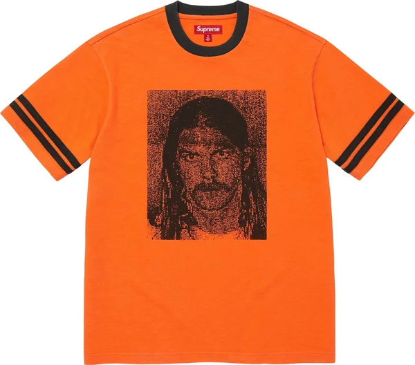Supreme Dash Snow S/S Top - Orange (front)