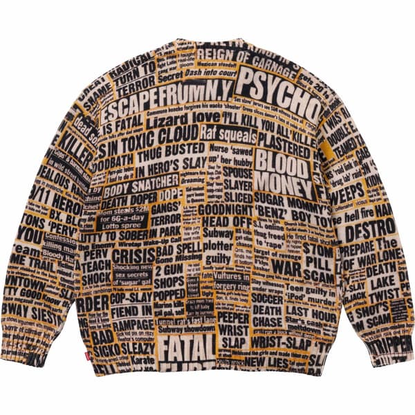 Supreme Dash Snow Sweater - Multicolor (front)