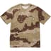 Supreme Dash Snow Tee - Chocolate Chip Camo (front)