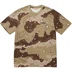 Supreme Dash Snow Tee - Chocolate Chip Camo (front)