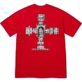 Supreme Dash Snow Tee Red