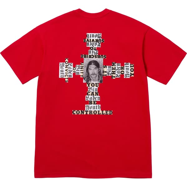 Supreme Dash Snow Tee - Red (front)