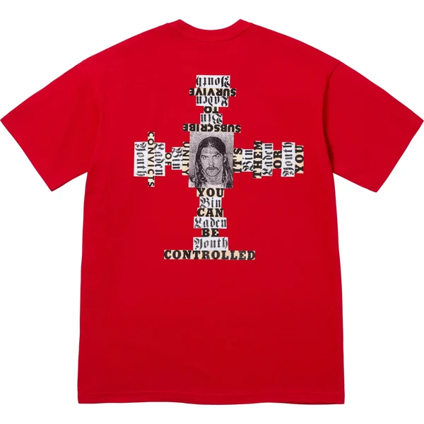 Supreme Dash Snow Tee - Red (front)