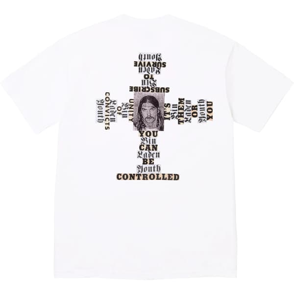 Supreme Dash Snow Tee - White (front)