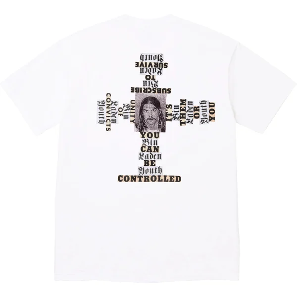 Supreme Dash Snow Tee - White (front)