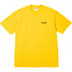 Supreme Dash Snow Tee - Yellow (front)