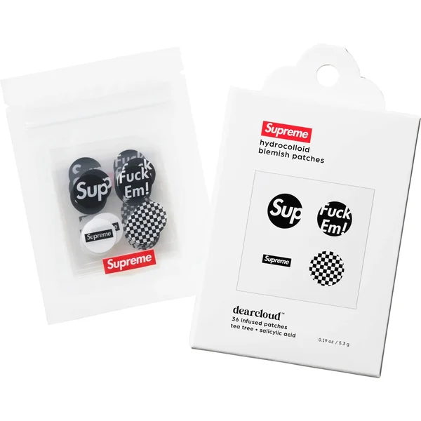 Supreme dearcloud Blemish Patches (36 Pack) - Black (front)