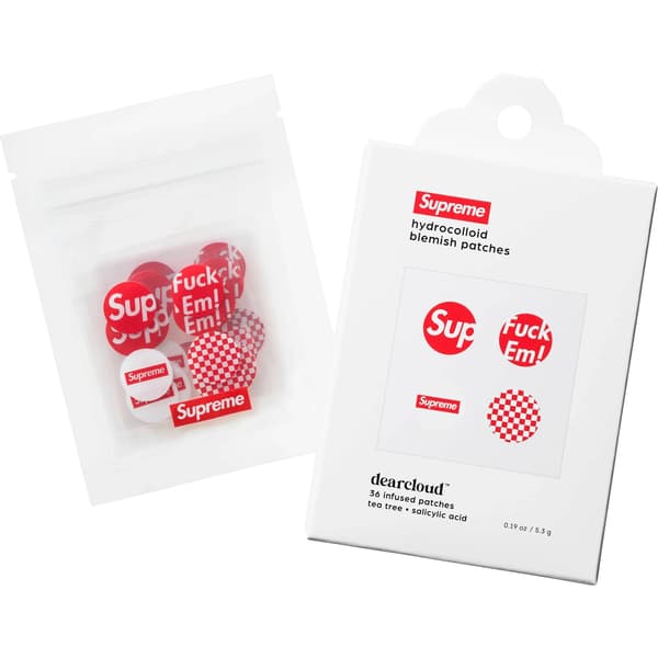 Supreme dearcloud Blemish Patches (36 Pack) - Red (front)