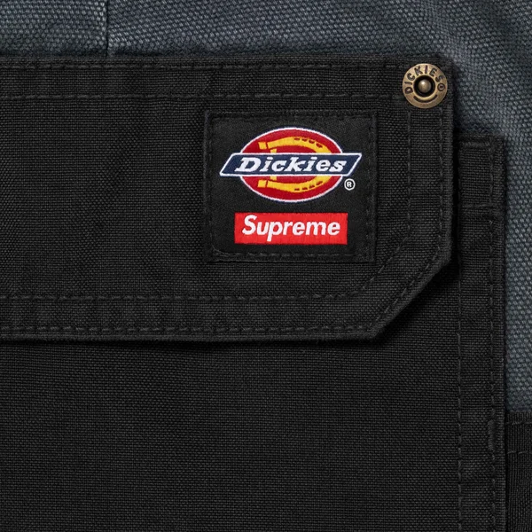 Supreme Dickies Cordura Cargo Pant - Black (front)