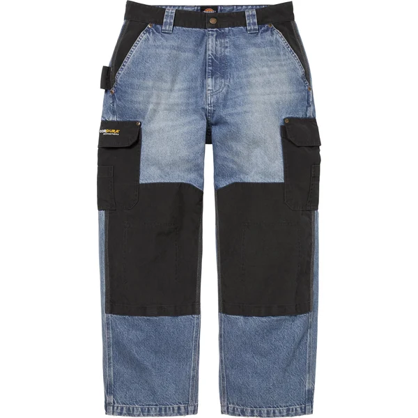 Supreme Dickies Cordura Cargo Pant - Denim (front)