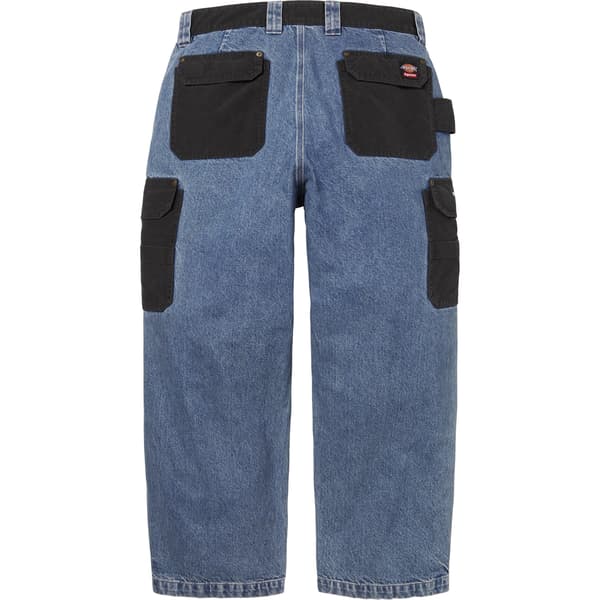 Supreme Dickies Cordura Cargo Pant - Denim (front)