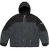 Supreme Dickies Cordura Hooded Work Jacket - Black (front)