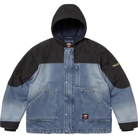 Supreme Dickies Cordura Hooded Work Jacket Denim