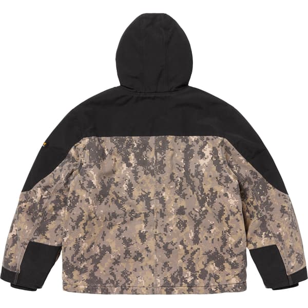 Supreme Dickies Cordura Hooded Work Jacket - Digi Camo (front)