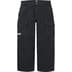 Supreme Dickies Flannel Lined Cargo Pant - Black (front)