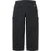 Supreme Dickies Flannel Lined Cargo Pant - Black (front)