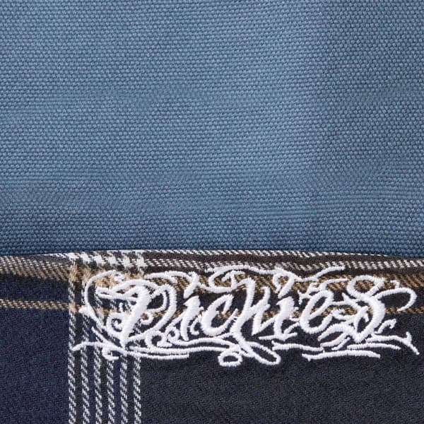 Supreme Dickies Flannel Lined Cargo Pant - Light Blue (front)