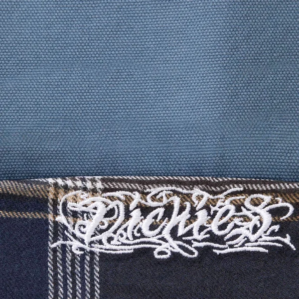 Supreme Dickies Flannel Lined Cargo Pant - Light Blue (front)