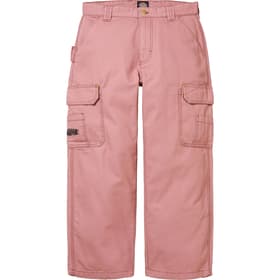 Supreme Dickies Flannel Lined Cargo Pant Pink
