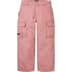 Supreme Dickies Flannel Lined Cargo Pant - Pink (front)