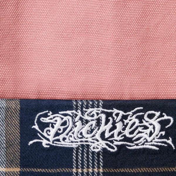 Supreme Dickies Flannel Lined Cargo Pant - Pink (front)