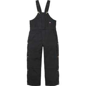 Supreme Dickies Flannel Lined Overall Black