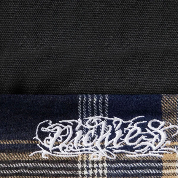 Supreme Dickies Flannel Lined Overall - Black (front)