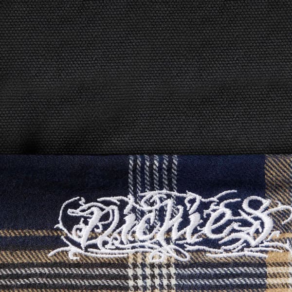 Supreme Dickies Flannel Lined Overall - Black (front)