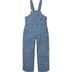 Supreme Dickies Flannel Lined Overall - Light Blue (front)