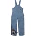 Supreme Dickies Flannel Lined Overall - Light Blue (front)