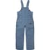 Supreme Dickies Flannel Lined Overall - Light Blue (front)