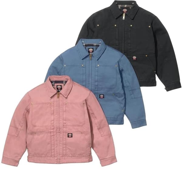 Supreme Dickies Hooded Work Jacket - Product Image