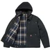 Supreme Dickies Hooded Work Jacket - Black (front)