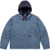 Supreme Dickies Hooded Work Jacket - Light Blue (front)