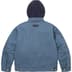 Supreme Dickies Hooded Work Jacket - Light Blue (front)