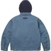 Supreme Dickies Hooded Work Jacket - Light Blue (front)