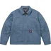 Supreme Dickies Hooded Work Jacket - Light Blue (front)