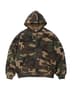 Supreme Dickies Quilted Lined Zip Up Hooded Sweatshirt - Product Image