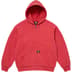 Supreme Dickies Quilted Lined Zip Up Hooded Sweatshirt - Burnt Red (front)
