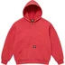 Supreme Dickies Quilted Lined Zip Up Hooded Sweatshirt - Burnt Red (front)