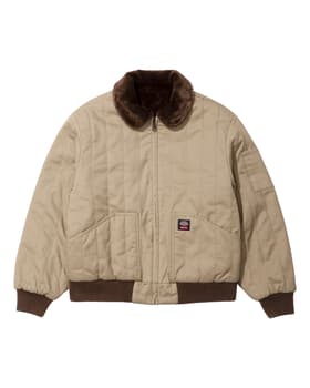 Supreme Dickies Reversible Quilted Faux Fur Work Jacket