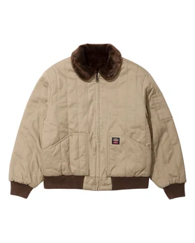Supreme Dickies Reversible Quilted Faux Fur Work Jacket