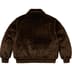 Supreme Dickies Reversible Quilted Faux Fur Work Jacket - Tan (front)