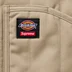 Supreme Dickies Reversible Quilted Faux Fur Work Jacket - Tan (front)