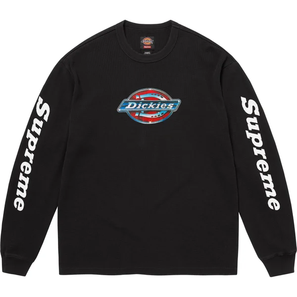 Supreme Dickies Thermal - Black (front)